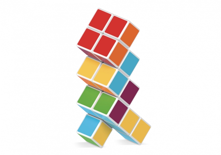 Farbiges Lernen durch Spiel