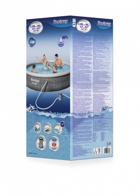 Bestway Kinderpool für den Garten 396 x 84 cm 57376