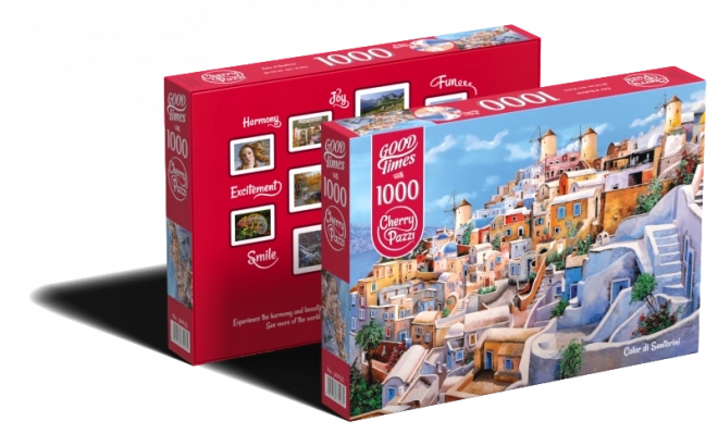 Cherry Pazzi Puzzle Farben von Santorini 1000 Teile