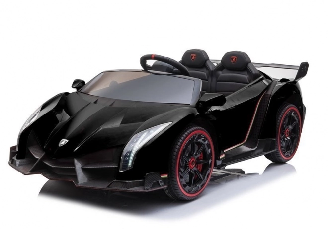 Elektrisches Auto Lamborghini Veneno Schwarz