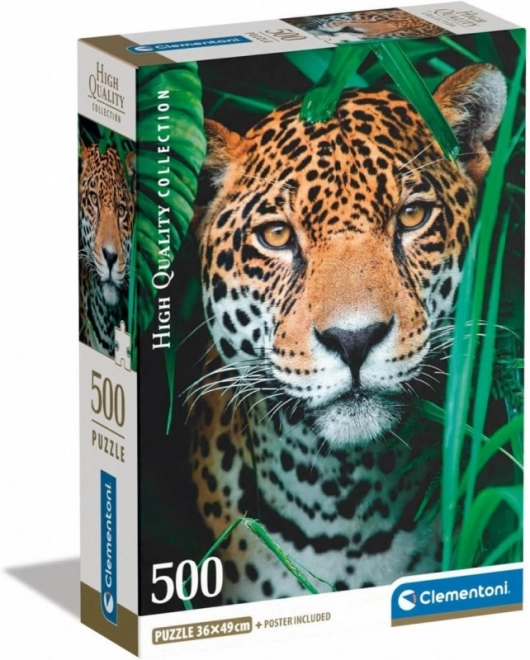 Puzzle Jaguar im Dschungel 500 Teile