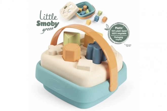 Babysortierer mit Korb von Little Smoby Green