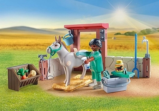 Tierarzt mit Eseln von PLAYMOBIL