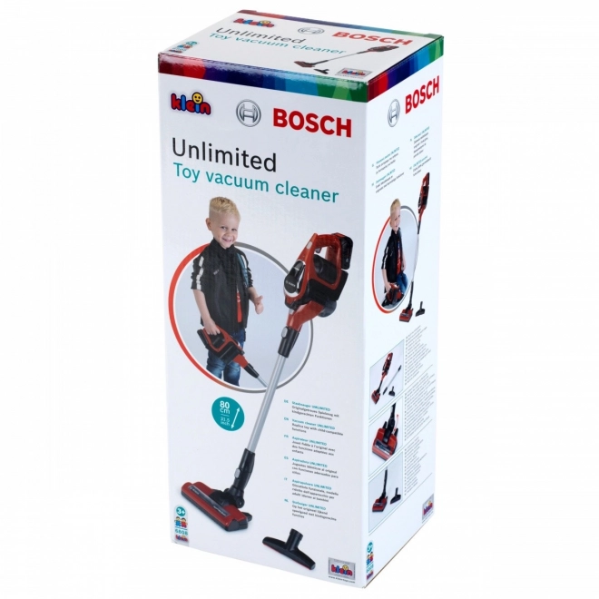 Bosch Unlimited Spielzeugstaubsauger Rot