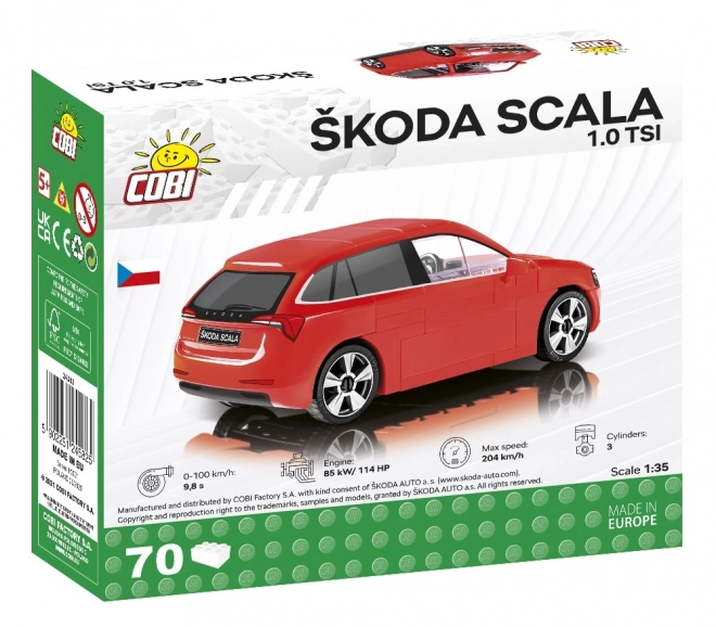 Škoda Scala Modellbausatz im Maßstab 1:35