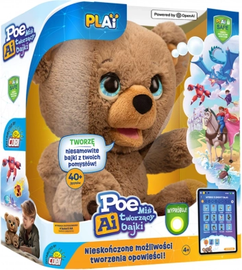 Interaktiver Plüschbär POE AI von Cobi