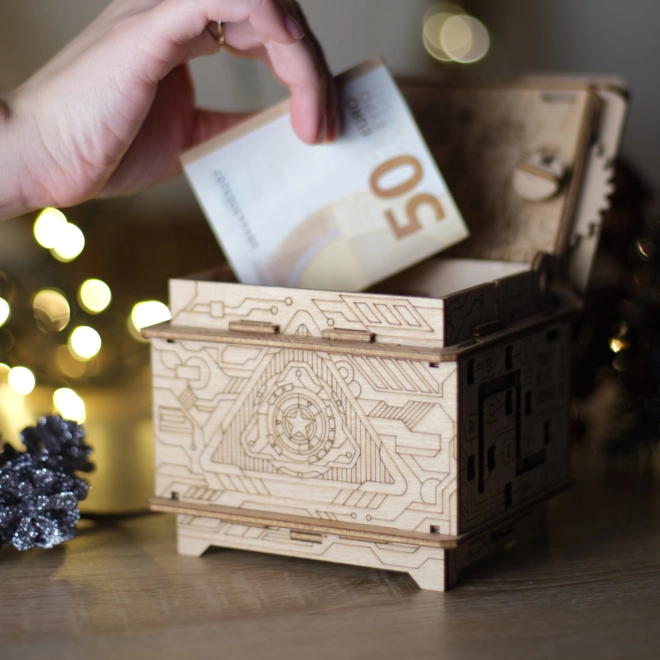 Geheimes Fach für Geschenk oder Hinweis