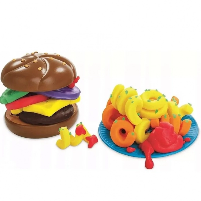 Play-Doh Küche Burger und Pommes Set