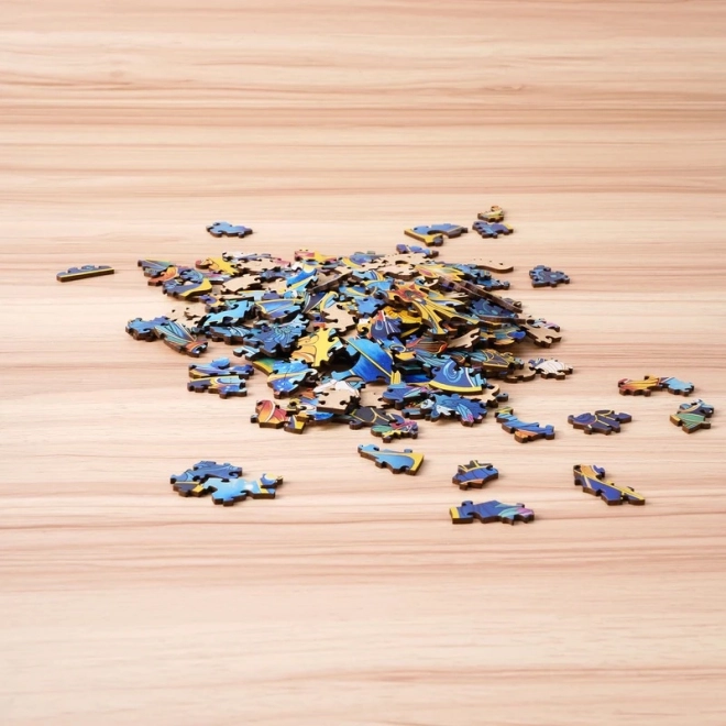 Holzpuzzle Schmetterling Morpho Helena