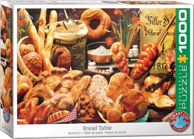 Eurographics Puzzle Kuchen mit Gebäck 1000 Teile