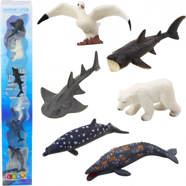 Set Miniatur Meereslebewesen 6 Stk. Marine Life