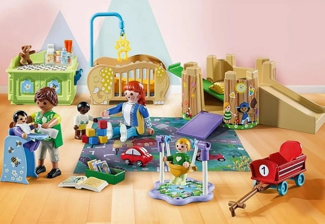Playmobil Set mit Figuren Kleine Kindergruppe