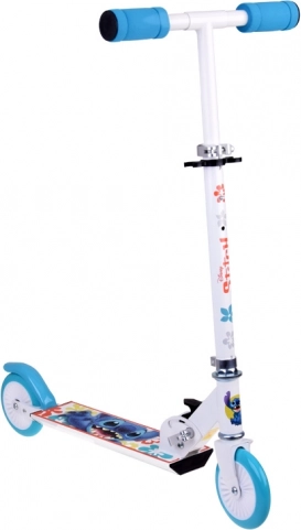 Faltbarer Roller Disney STITCH weiß für Kinder bis 50 kg