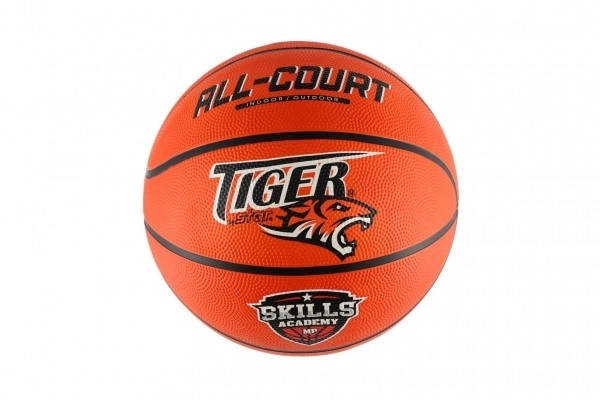 Basketball aufgeblasen 31 cm im Netz