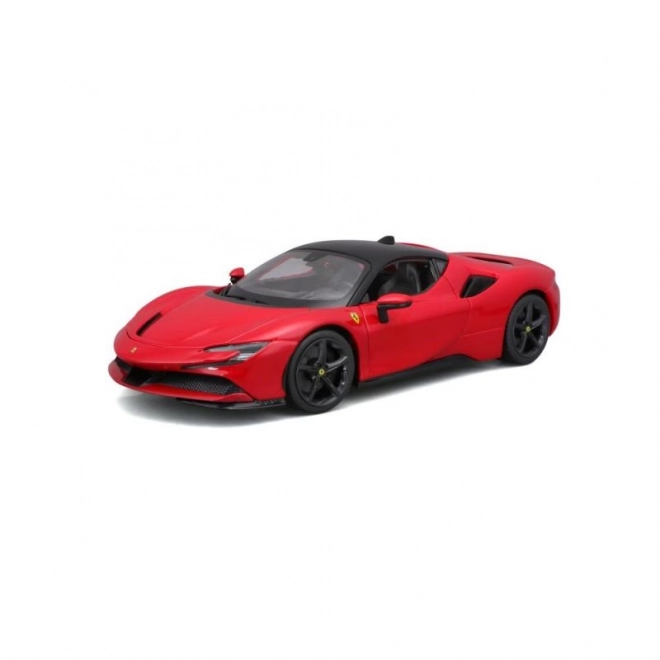 Bburago Ferrari SF90 Stradale Rot Modellauto