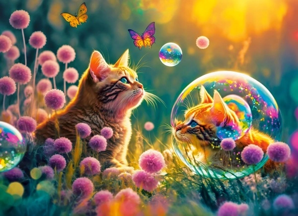 Puzzle 100 Teile Magischer Morgen