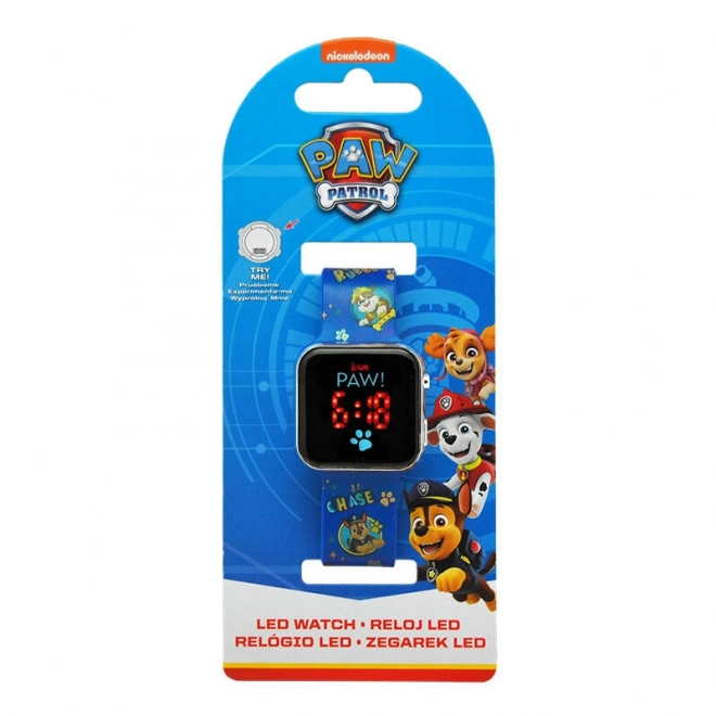 Paw Patrol LED Uhr für Kinder von KiDS Licensing