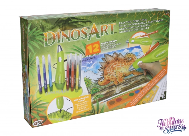 DinosArt Airbrush-Malset