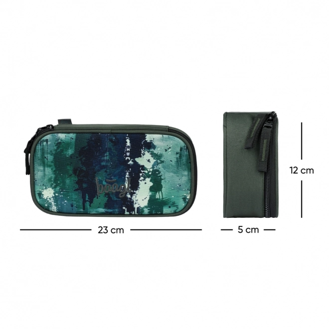 Schulmäppchen Etui Skate Forest