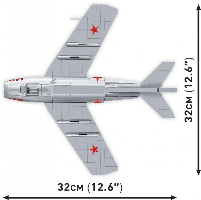 MIG-15 Fagot Modellflugzeug Bausatz