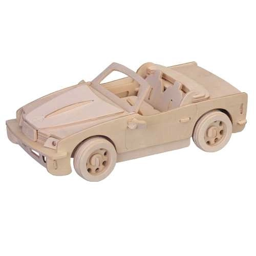 Großes 3D-Holzpuzzle BMW