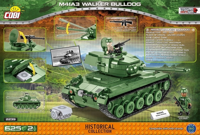 Bausteine M41A3 Walker Bulldog