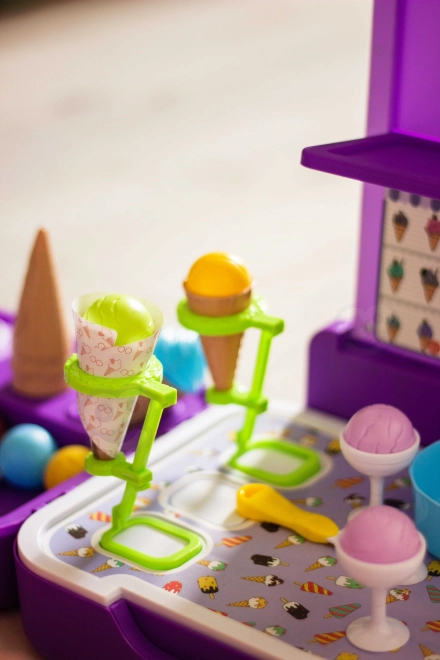 Woopie tragbarer Eisstand 3-in-1 Set 62 Stück