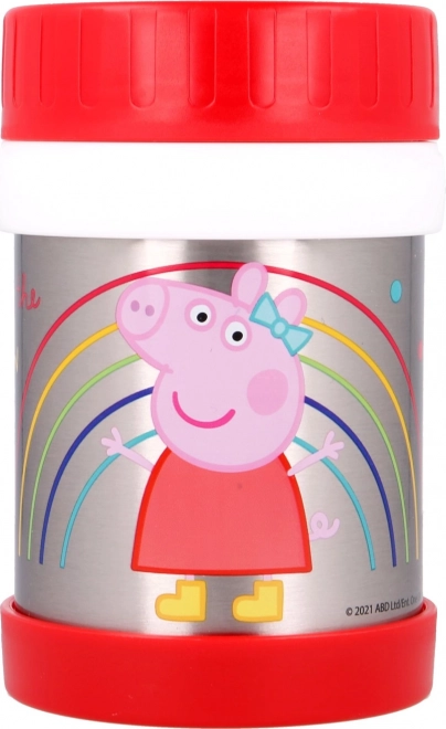 Peppa Pig Thermodose Edelstahl für Essen 284 ml