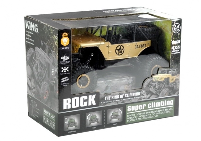 Ferngesteuertes Auto Jeep RC Gold