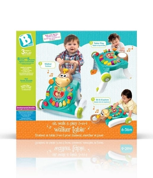 Kinder-Lernspielzeug 3-in-1 Musikzentrium