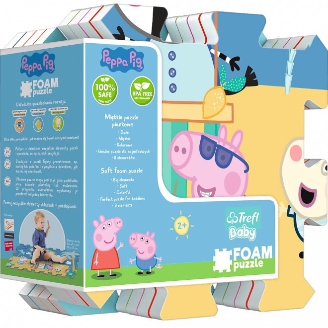 Schaumpuzzle Peppa Pig Sommer