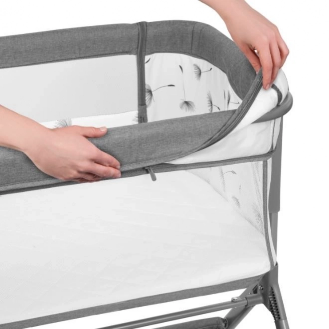 Babybett Leonie Plus Grau Stein