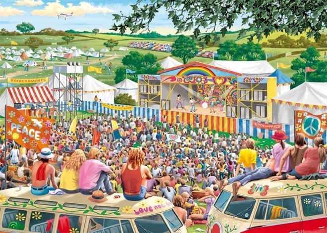 Puzzle Sommermusikfestival 1000 Teile