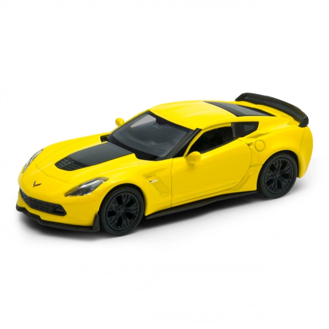 Chevrolet Corvette Z06 Modellauto Gelb