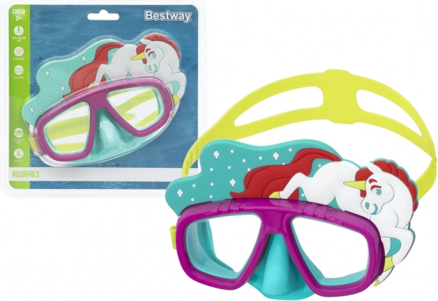 Kinder Schwimmbrille Einhorn Bestway