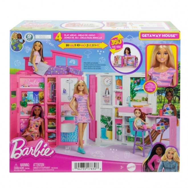 Barbie Kuscheliges Traumhaus Spielset mit Puppe