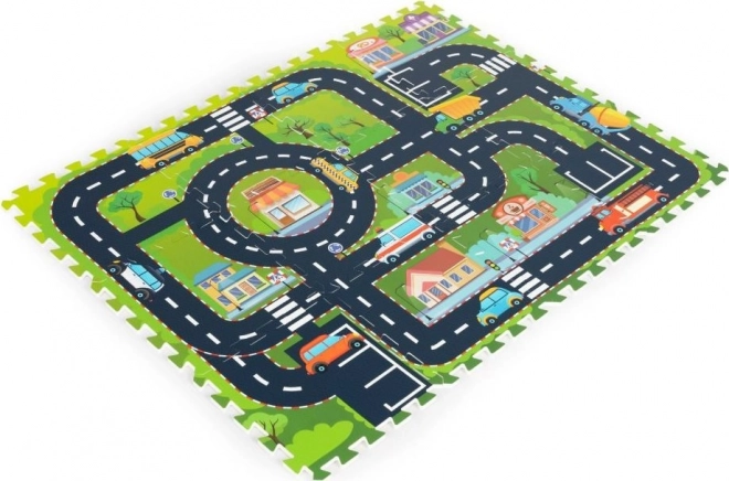 Kreative Stadt für das Spiel mit Autos