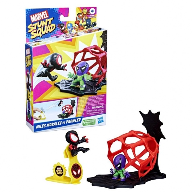 MARVEL AVENGERS STUNT SQUAD FIGUR UND FEATURE FIGUREN AST