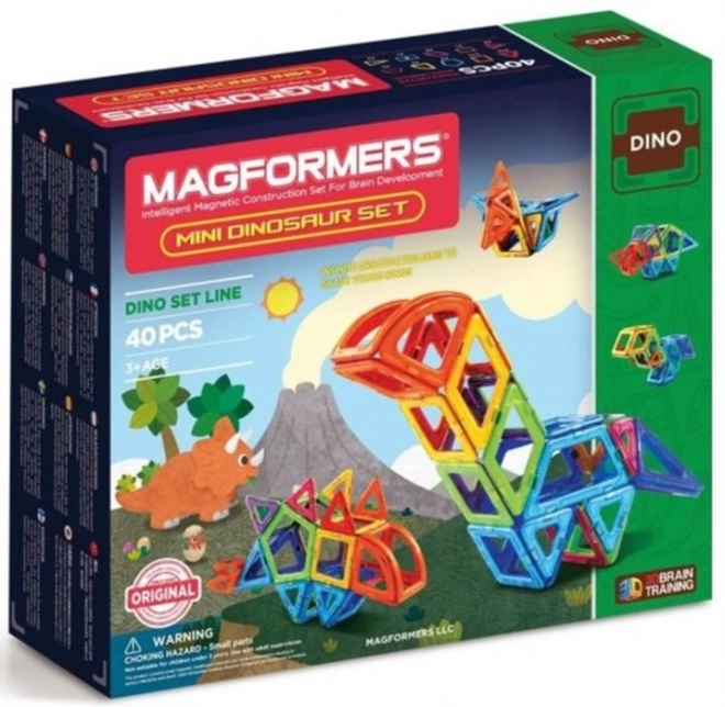 Magformers Mini Dinosaurier-Set