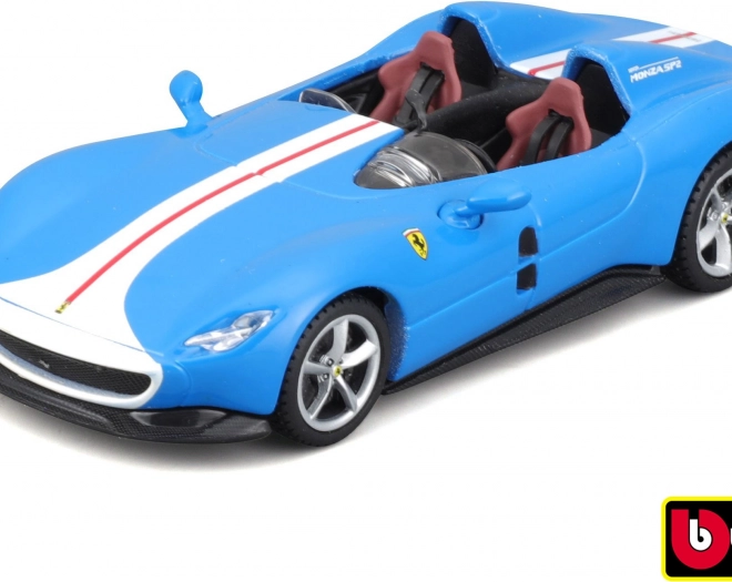Bburago Ferrari Monza SP2 Modellauto Gelb/Schwarz