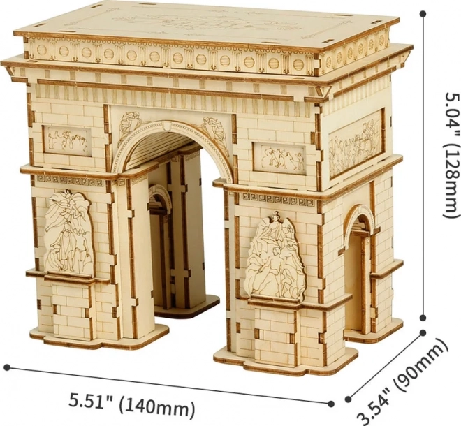 RoboTime 3D Puzzle Holz Triumphbogen