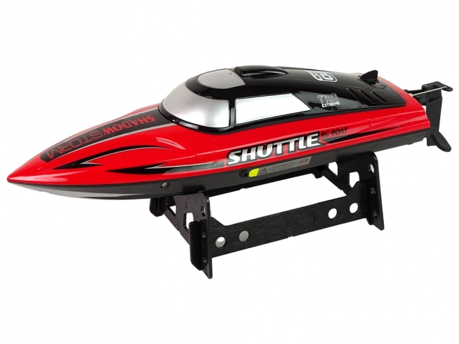 Ferngesteuertes Motorboot Rot
