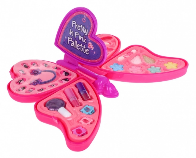 Kosmetikset Pinker Schmetterling für Kinder 5+ Makeup und Haar- und Nagelaccessoires