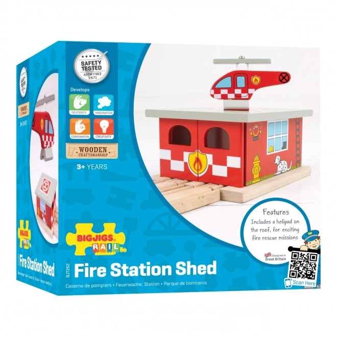 Bigjigs Rail Feuerwache