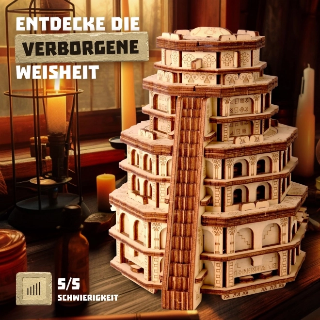 EscapeWelt Holz-Puzzle Quest Tower