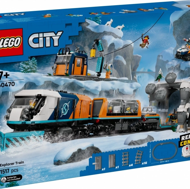 LEGO Stadt Polar-Express für arktische Forscher