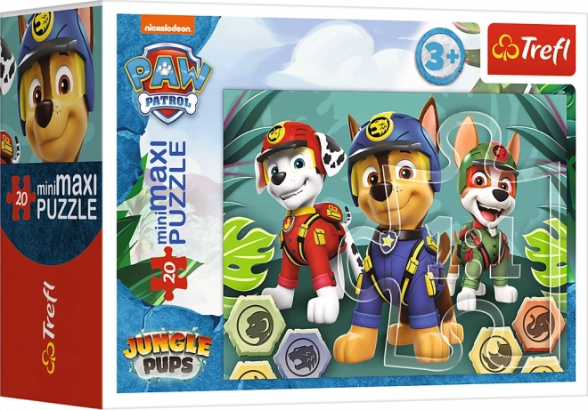 Puzzle Pfotenpatrouille: Im Dschungel
