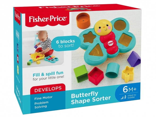 Fisher-Price Bunter Schmetterling Sortierbox