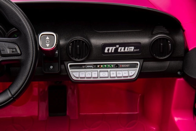 Rosa Elektroauto für Kinder 4x4