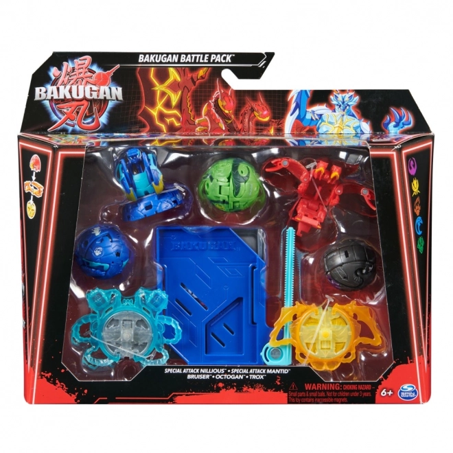 Bakugan Spezialangriff 5er-Set